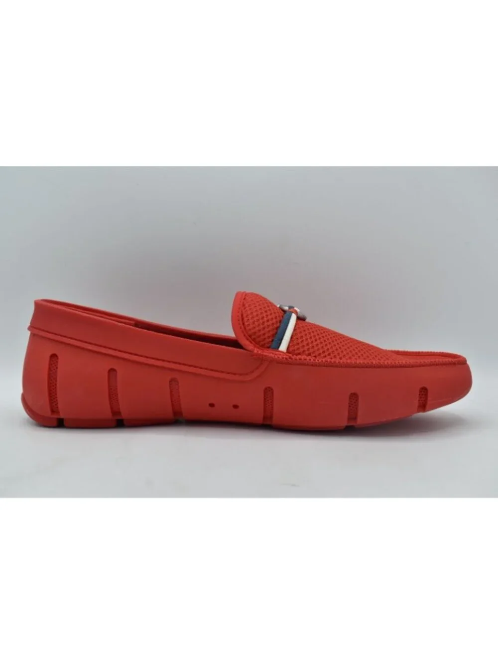 SWIMS Mens Size 11.5 Riva Red‎ Slip On Water-Resistant Loafers Shoes